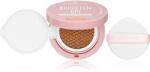essence BRIGHTEN UP! Cushion Foundation alapozó sminkszivaccsal árnyalat 13 Almond 12 g
