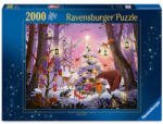 Ravensburger Puzzle 2000 db - Karácsony az erdőben (12001417)