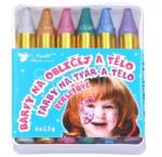 PLUS LINE Parti arcfesték szett gyöngyházfényű árnyalatokkal - 6 db-os (AN6589) - jateknet