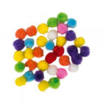 Junior Kreatív pompom, vegyes, 10mm, 30 db/csomag (137473) (137473)