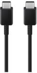 Samsung adatkábel, type-c - type-c, 3a, 100w, gyorstöltő, 180cm, fekete (EP-DX310JBEGEU B)