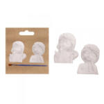 QX Kreatív dekoráció festhető lány 2 db/csomag (46719) (46719)