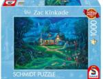 Schmidt Spiele 1000 db-os puzzle - The haunted house, Zac Kinkade (58607) (58607)