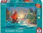 Schmidt Spiele 1000 db-os puzzle - Disney - Vaiana, Thomas Kinkade (58030) (58030)