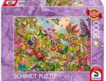 Schmidt Spiele 2000 db-os puzzle - Enchanting butterfly garden (59746) (59746)