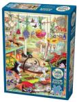 Cobble Hill 500 db-os puzzle - Potting Shed Cats (45115) (45115)
