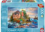 Schmidt Spiele 500 db-os puzzle - Lighthouse on the rock (59716) (59716)