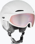 Alpina Oro QV Mips síbukósisak fehér matt/vízrózsaszín