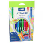 Junior Színes rostirón Ultra life 10 darabos (130310) (130310) - aqua