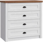  Komód, sosna andersen/tölgyfa lefkas, PROVANCE K4 (KD-0000380771)