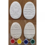 QX Kreatív dekoráció festhető tojás/virág 2 db/csomag (46839) (46839)