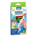 Junior Modellező gyurma Kreatino pyramid háromszög alakú, 8 szín, 200 g (130720) (130720)