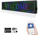 ProCart Reclama luminoasa LED SMD RGB 100x20 cm, text, imagini, animatii, USB si WiFi