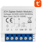Avatto Releu inteligent Smart ZigBee Wall Switch LZWSM16-W2 Without Neutral TUYA (30876) - 24mag