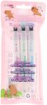 STRIGO Set 3 evidentiatoare 2 in 1 cu stampila pe rola Strigo SSC491, Motiv capybara (SSC491)