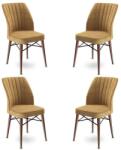 ASIR GROUP Étkezőszék Szett 4 db Flex - Cappuccino, Barna