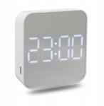  Ébresztőóra Elektronikus Óra Led Digitális Álló 2 Egyedi Ébresztőóra Fehér (172105)