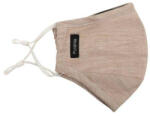 PureMe Reusable / Adjustable Mask Linen 2 pcs N95 filters inside the package Beige (PUREME-LN-Beige)