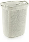 Özer Plastik Műanyag szennyeskosár fedéllel krém 63L (DA503XSZADN008X21)