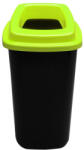 Plafor Sort szelektív hulladékgyűjtő, szemetes 28L zöld/fekete (DA503XSZADPL683-02)