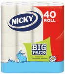 Nicky BIG PACK toalettpapír, 3 rétegű, 40 tekercs (DA503XSZWY8004260014946)