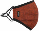 PureMe Reusable / Adjustable Mask Linen 2 pcs N95 filters inside the package Rust Orange (PUREME-LN-Rong)