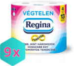 Regina Toalettpapír, végtelen 4 tekercs, 2 rétegű, 2000 lap KARTON - 9 db (DA503XSZWYK8004260015165)