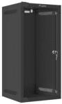Lanberg Szerver Szekrény - Falra Szerelhető - 12U - Fekete (WF10-2312-10B)