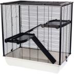  INTER-ZOO Pet Products Cușcă pentru rozătoare FRODO + Plastic 78 x 48 x 80 cm GRI DESCHIS
