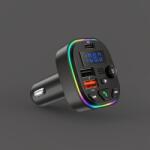  Fm Transmitter Bluetooth 5.0 Töltő Pd 30W Usb-c Aux kihangosító szett (Entison)