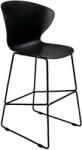 King Home ALI Polipropilén Bárszék Fekete Modern