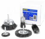 S&R Acél kefe fúrógéphez kefe készlet fúrógéphez 5 db S&r (135001005)