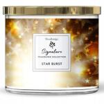 Woodbridge Candle Illatos gyertya üvegben, 3 kanócos, Star Burst, 410 g (5060457537486)