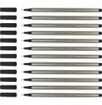 d.rect Liner D407 Fekete 12 db (700110)