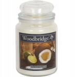 Woodbridge Candle Illatgyertya Kókusz Lime Woodbridge 565 g (5060457520792)