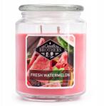 Candle Brothers Illatos gyertya üvegben, görögdinnye illattal Candle Brothers Fresh Watermelon (Friss Görögdinnye) (4262399021622)