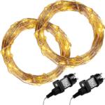 Voltronic LED lánc 2x 100 LED Meleg fehér (30010268)