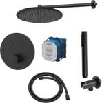 Kronenbach Készlet kád és zuhany csaptelep Kronenbach Smart Push 19044002SM, fejzuhany Kronenbach Supra 2.0 153765001904SMN, 01900190KBN, 27409002SMKB, 28628002SMKB, 27500001 KB, 28276000KBSM (KBSet17SM)