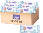 Bella Baby Bella Happy Aqua Care vízalapú nedves törlőkendő 12x56 db