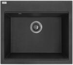 Laveo TAU 7 nagymedencés mosogató, szemcsés fekete (OPSRT_7107)