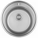 Laveo ORION egykör inox mosogató szifonnal K (OPSKO_080T)