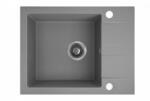 Laveo SHIRE MINI csepptálcás szürke mosogató (OPSRS_513Y)