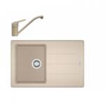 Franke SZETT BASIS BFG 611-78 avena Fragranit mosogató + Novara Plus csappal (OP114-0491-655)