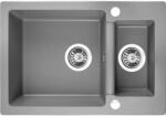 Laveo CELIA 1, 5 medencés szürke mosogató (SBC_530T) (OPSRC_530T)