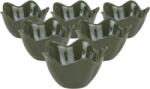 Hermia Set de 6 boluri ceramice Lotus 11, 8 cm, verde, verde Castron