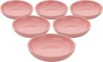 Hermia Set de 6 boluri ceramice Lunis 13 cm, roz, roz Castron
