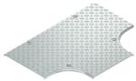Niedax Capac pentru T-Piece, antiderapant R10 conform. conform DIN 51130 cu dispozitive de fixare pre-asamblate si suport pe toata suprafata, din aluminiu, pentru placi de verificare RTSVSRS 100 (RTSDVSRS100