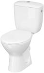 Cersanit President hátsó kifolyású monoblokk WC csésze tartállyal és antibakteriális duroplast ülőkével, fehér K100-394 (K100-394)