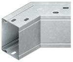 Niedax Cot exterior 45° cu perforare conector cu surub, cu capac LEAB 60.060 (LEAB60.060)