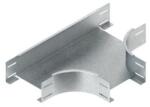 Niedax Piesa in T cu profile laterale neperforate, dar cu perforatii conector, cu placi de imbinare integrate RTSS 110.200 (RTSS110.200)